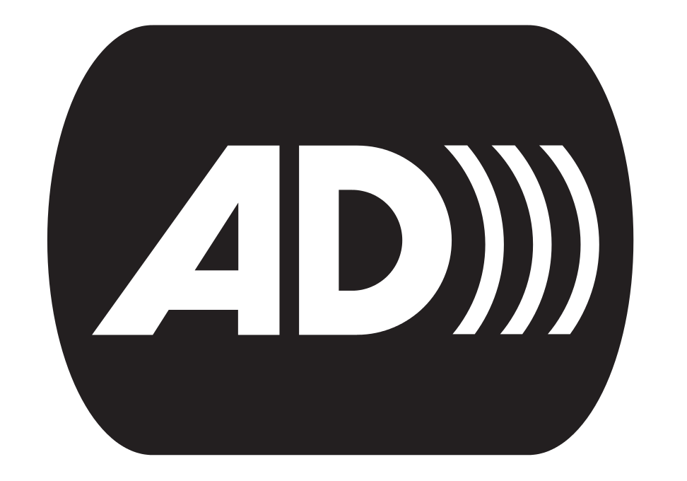 Image result for audio description symbol