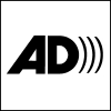 Image of the audio description logo